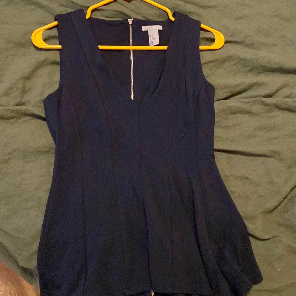 Navy Tank Top